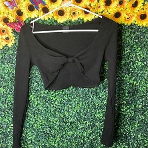 Nice black crop top